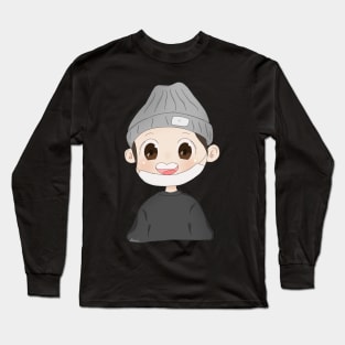 Suga fanart Long Sleeve T-Shirt